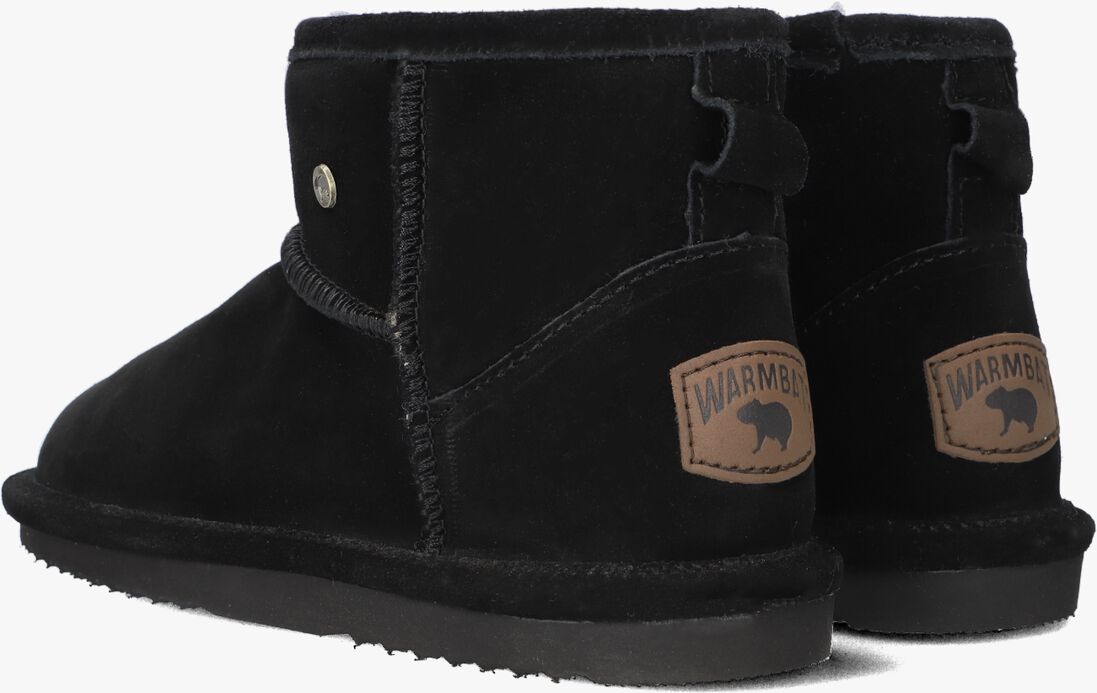 WARMBAT zwarte warmbat vachtlaarzen wallaby kids