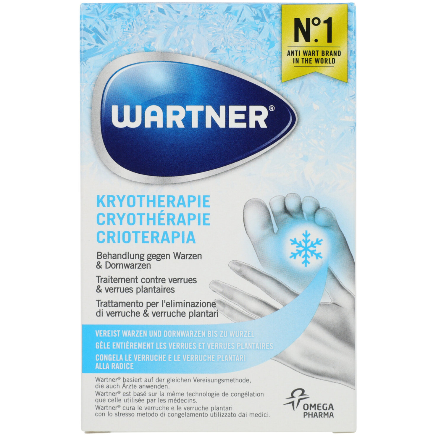 Wartner Kryotherapie Warzen