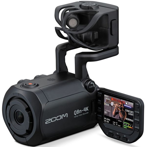Zoom Gravador Vídeo Portátil Q8 4k