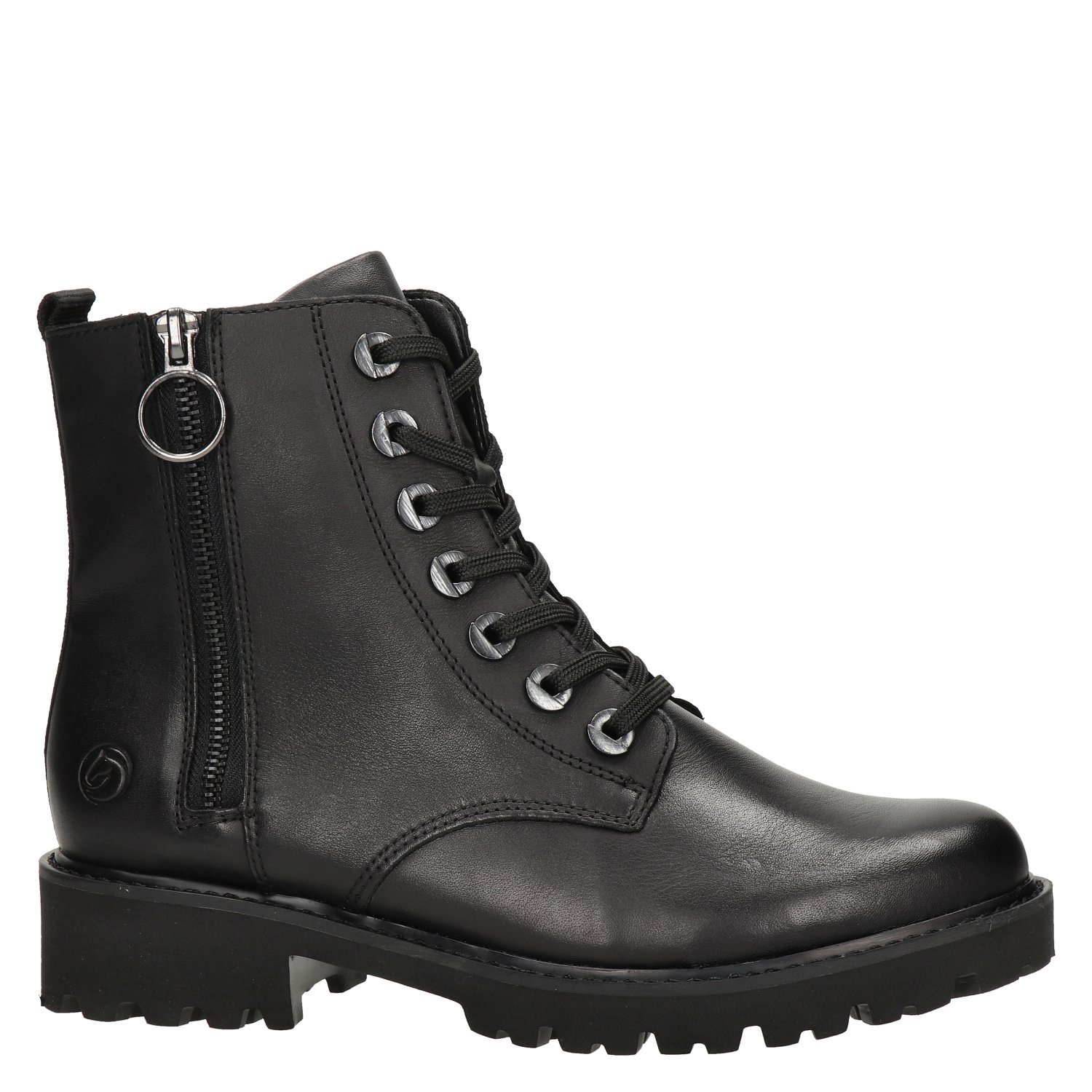 Remonte dames veterboot Remonte Zwart