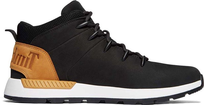 Timberland - Sprint Trekker Mid - Schoenen - Jet Black - Leer - ReBOTL-stof