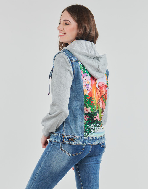 Desigual - CHAQ_OLIMPIA Gris / China / Azul / Jean