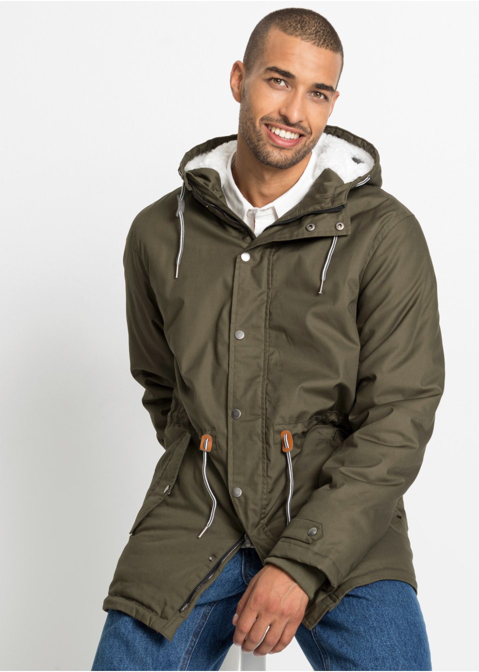 Parka avec doublure peluche