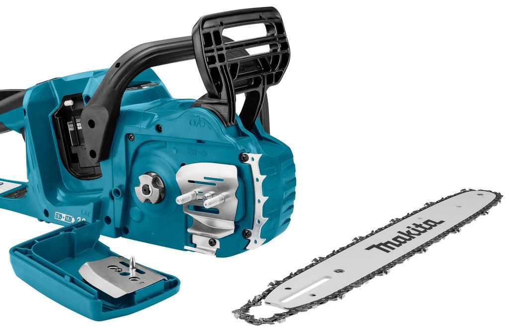 Makita DUC355PG2J Accu Kettingzaag 35cm 2x18V 6.0Ah met Mbox