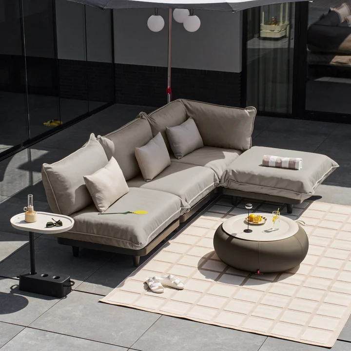 Fatboy - Paletti Outdoor-Sofa, Mittelmodul, sahara