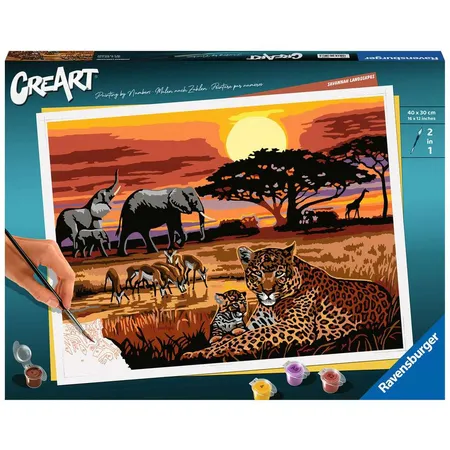 Ravensburger CreArt - Savannah Landscapes