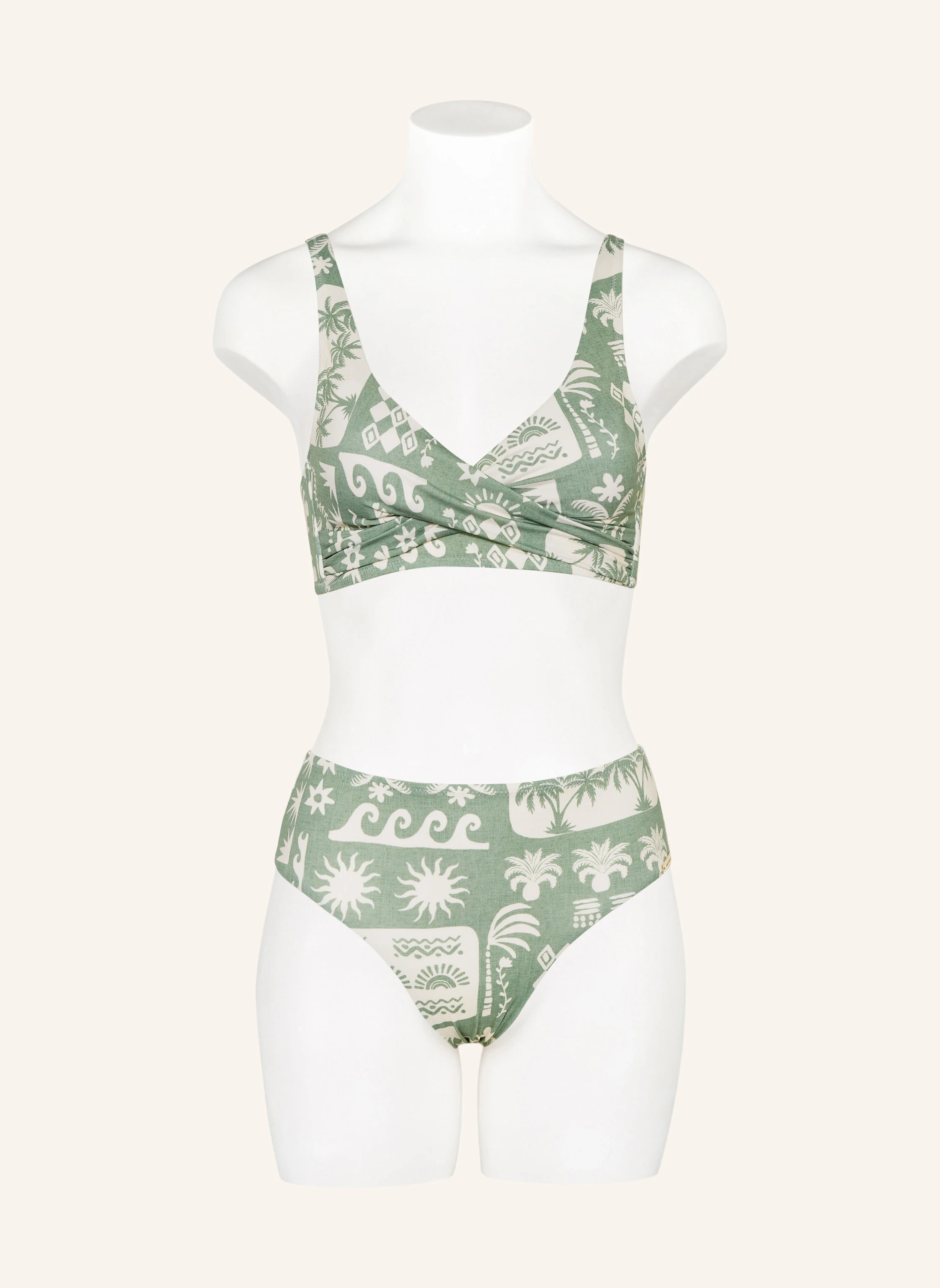 watercult Bralette-Bikini-Top RUSTIC MED