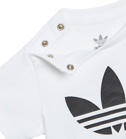 adidas Originals T-Shirt - Trefoil - Weiß