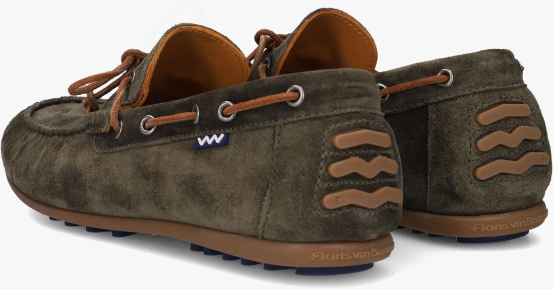 FLORIS VAN BOMMEL groene floris van bommel mocassins sfm-40009