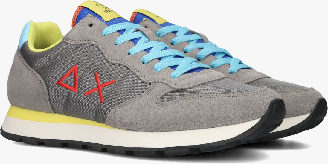 SUN68 grijze sun68 lage sneakers tom for peace