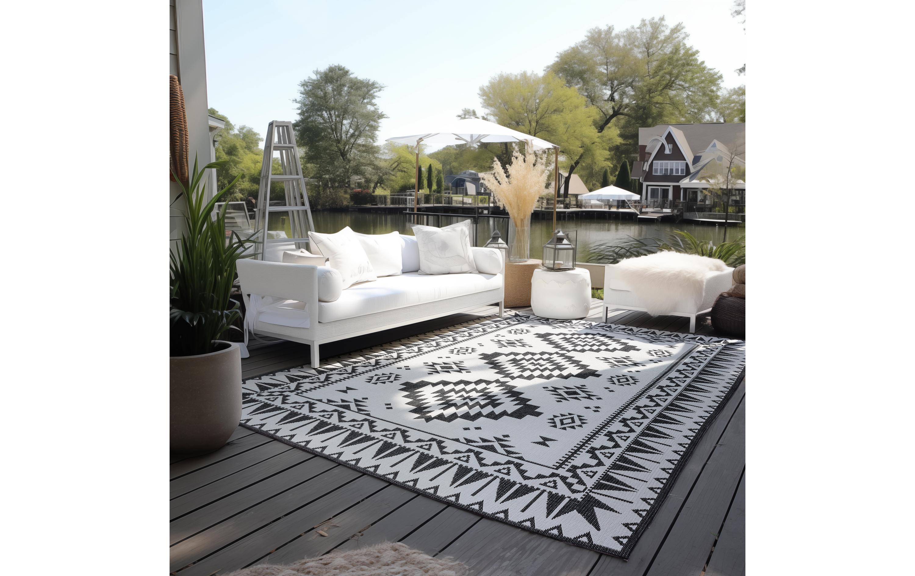 Teppich Dynamic 160 x 230 cm, BlackDesignteppich
