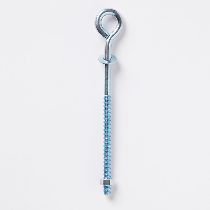 Piton à visser tension acier zing Verve 14 cm (lot de 4)