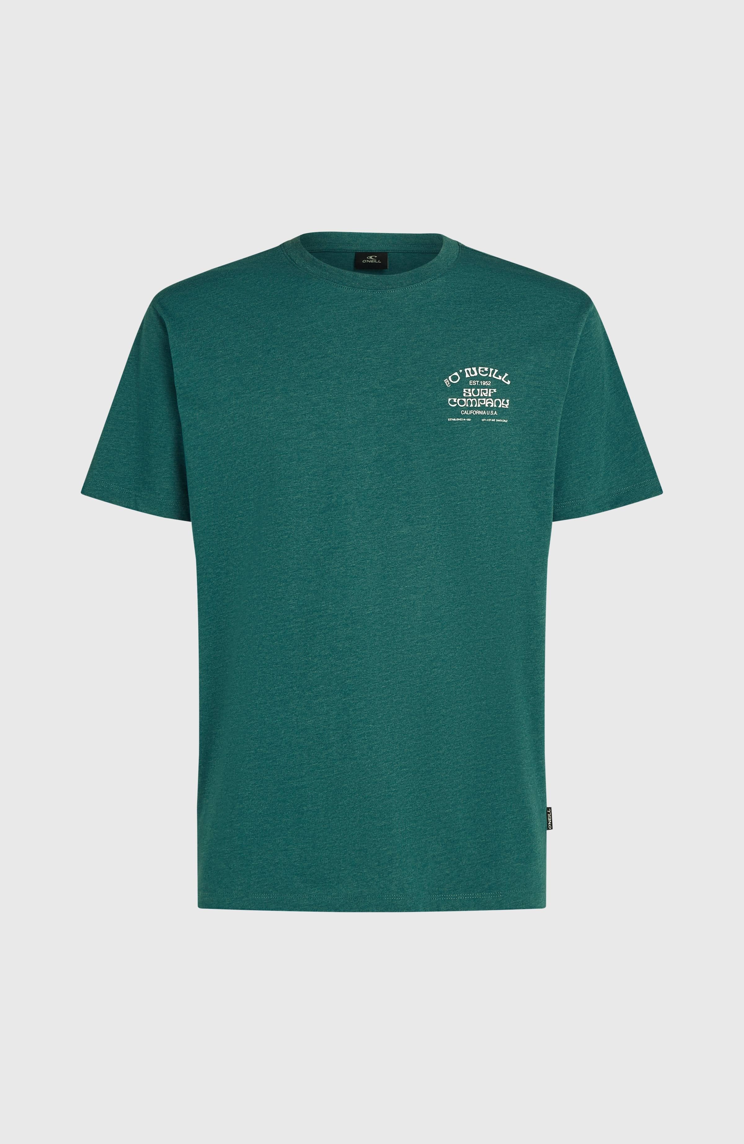 Melange Chest-Print T-shirt