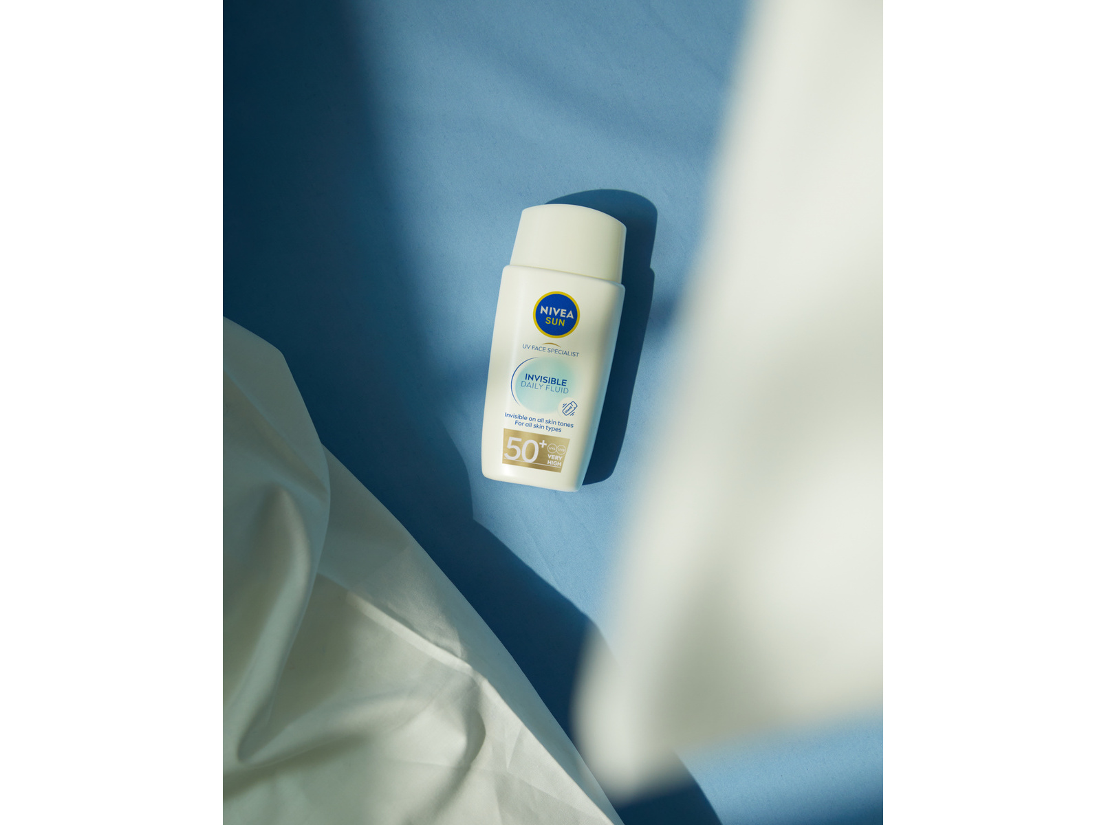 PROTETOR SOLAR NIVEA SUN FLUÍDO INVISÍVEL FP50  50ML