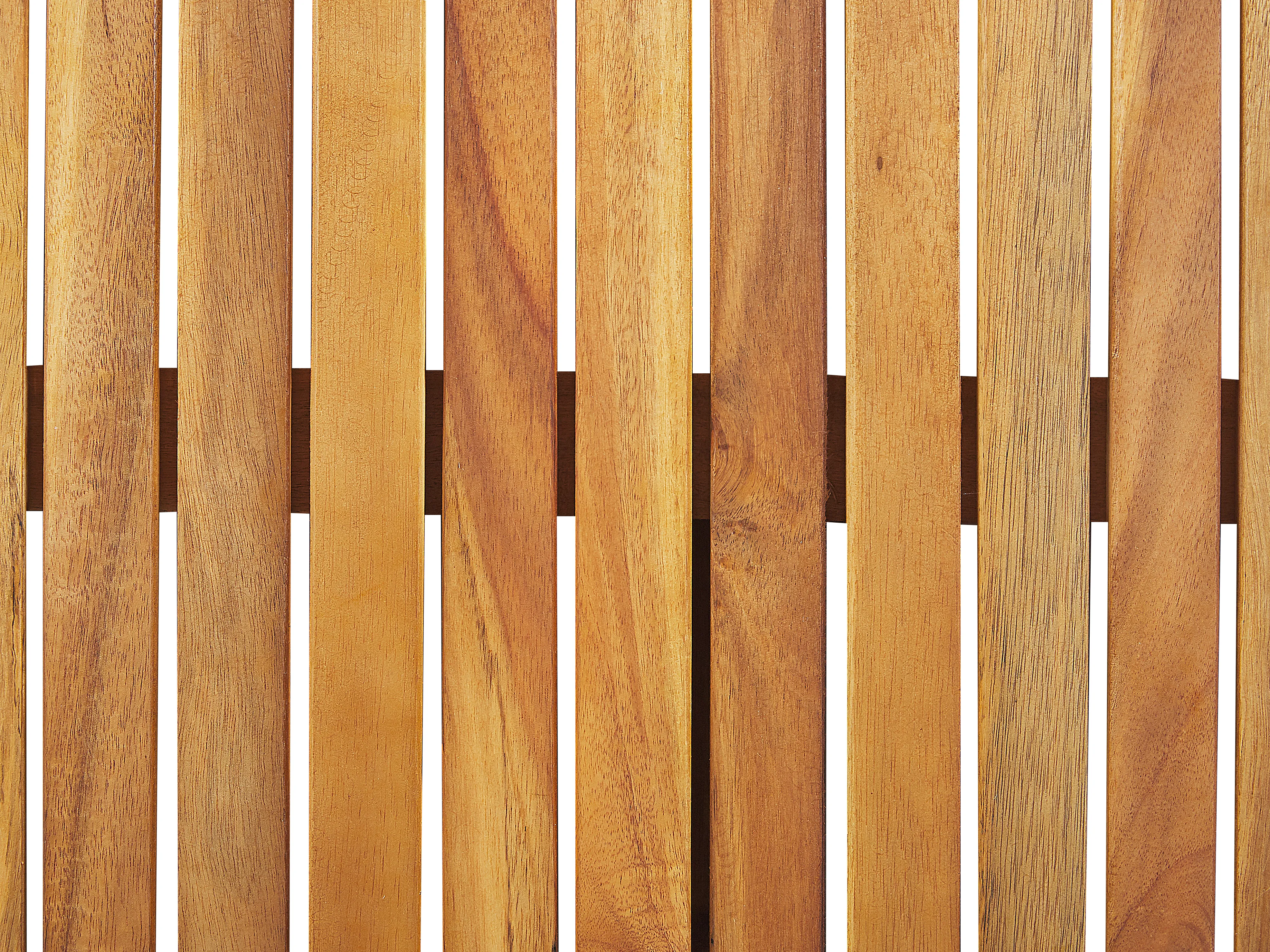 Balkontafel UDINE 70 cm 69 cm Acaciahout Bruin