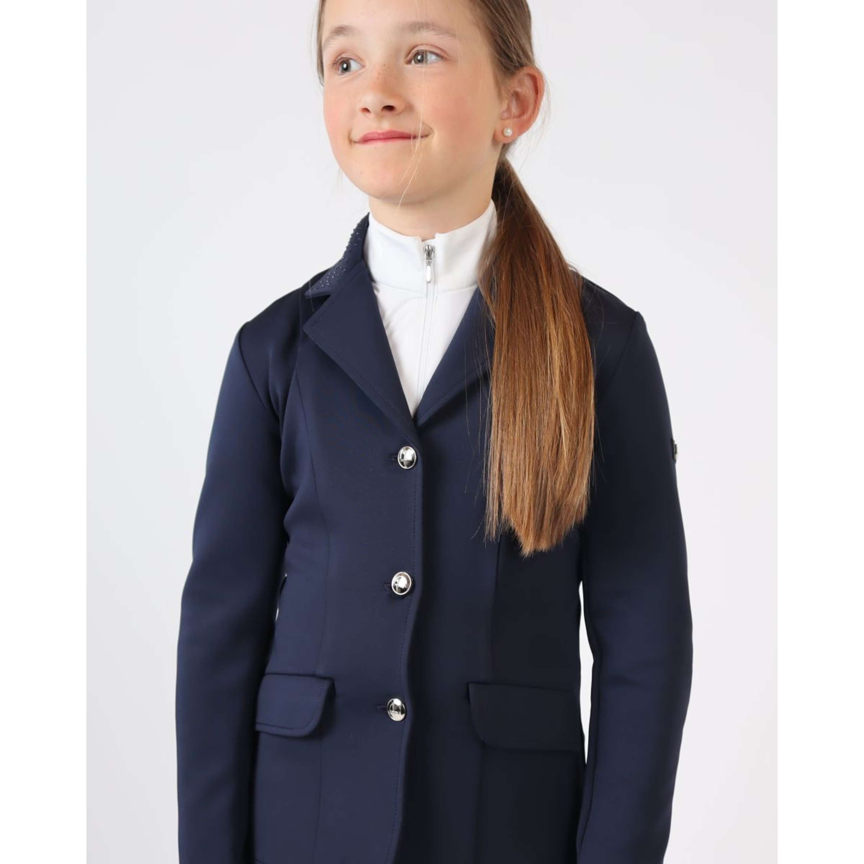 Montar Wedstrijdjasje Crystals Junior Navy