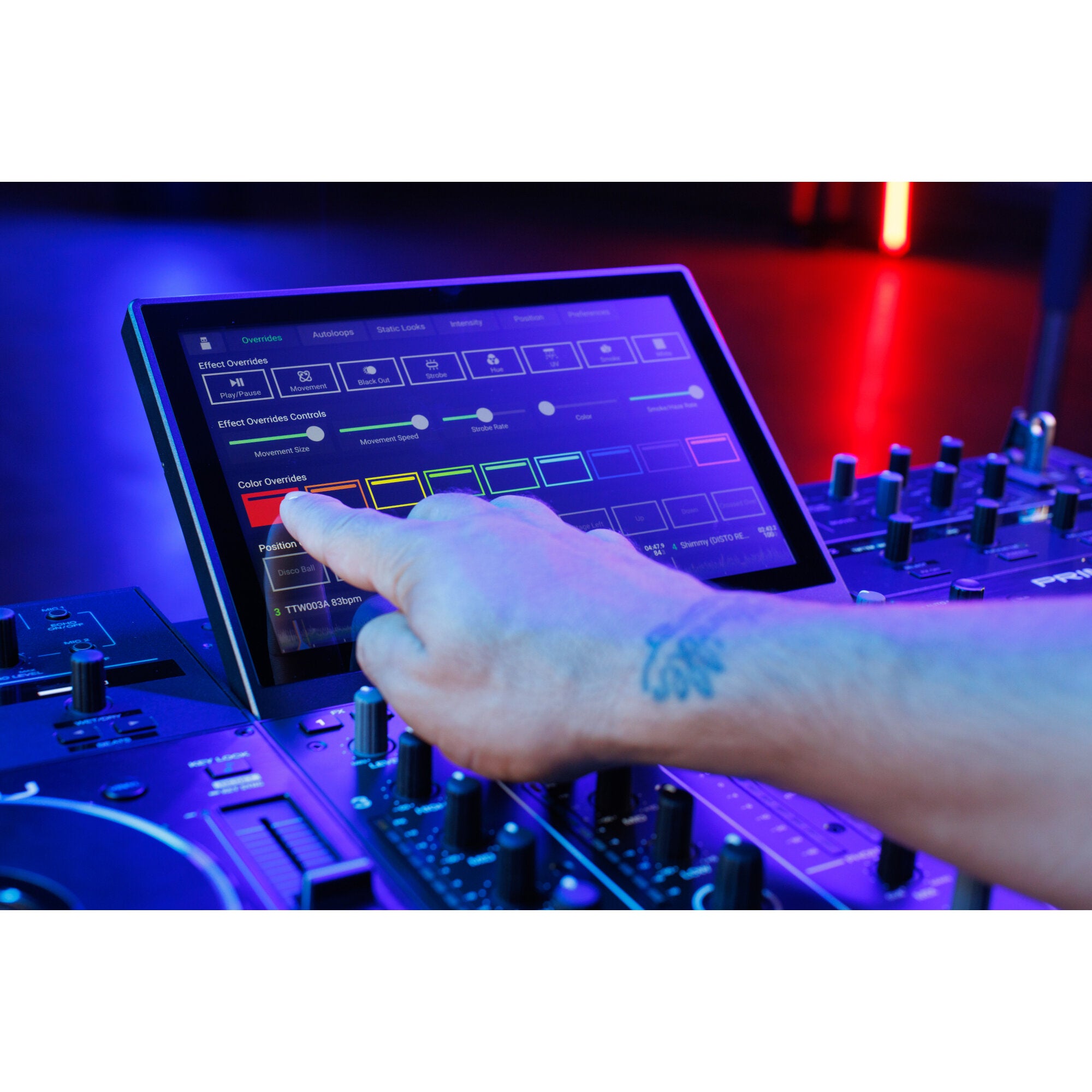 Denon DJ Prime 4+ 4-deck standalone DJ-controller