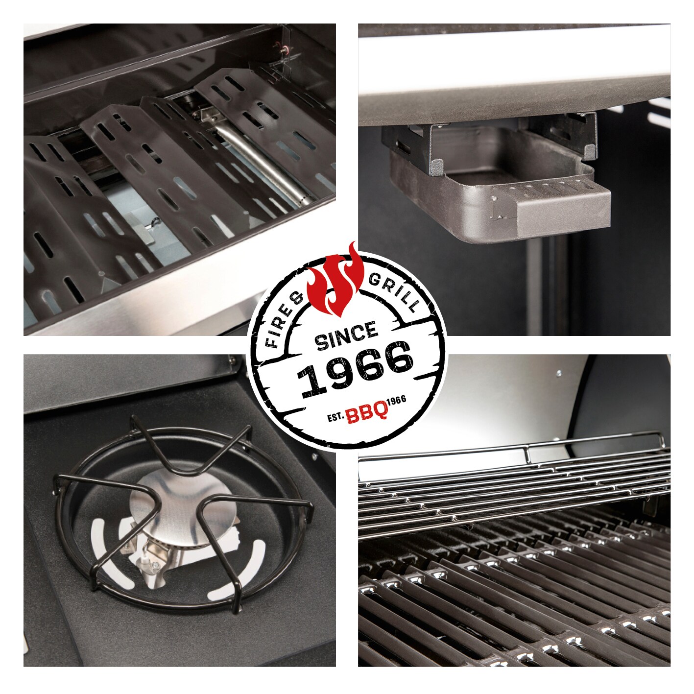Landmann Gasgrill 12231 Rexon PTS BR4.1 120cm schwarz