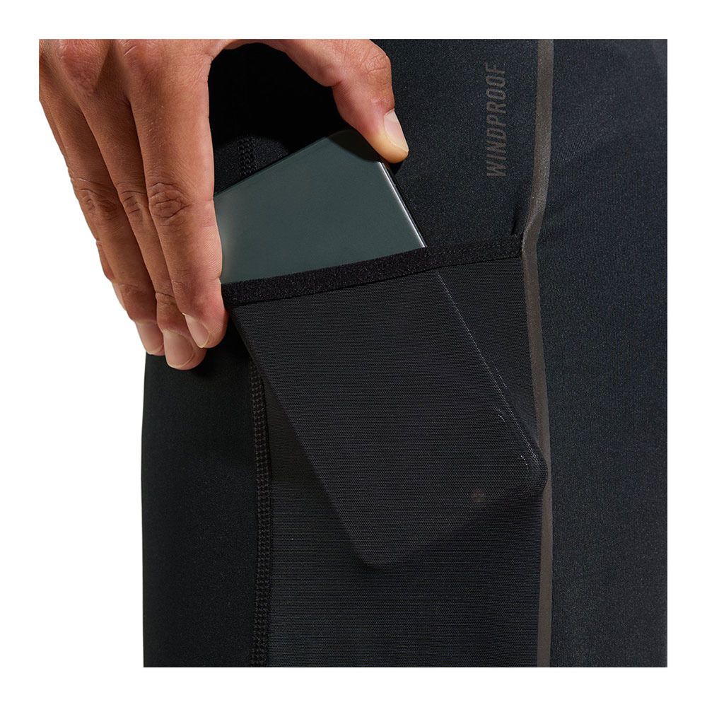 Odlo ZEROWEIGHT WARM REFLECTIVE - Collant Homme black