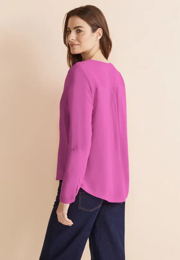 Bluse im Tunikastyle - blush pink