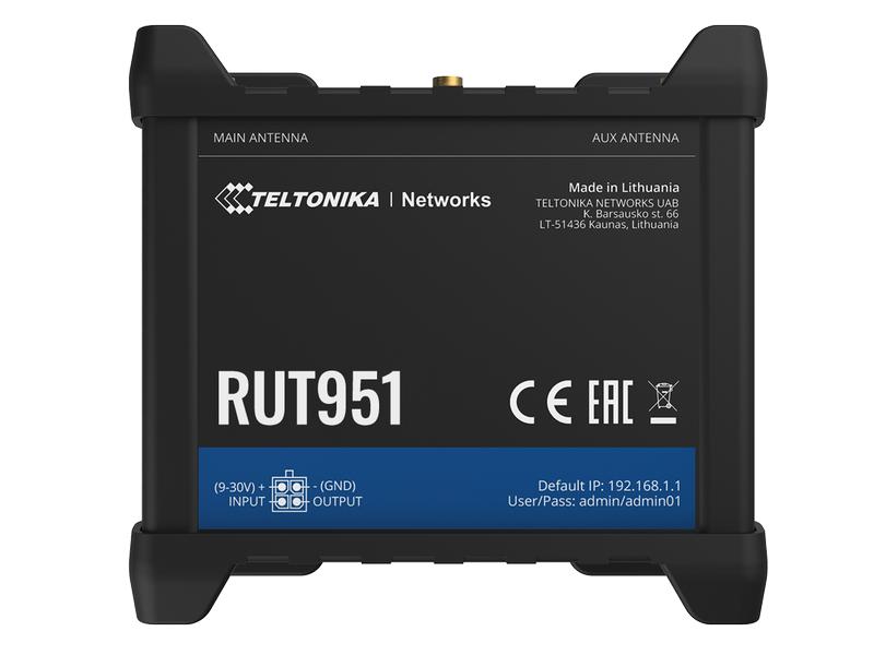 Teltonika LTE-Industrierouter RUT951 Industrieller Mobilfunk-Router