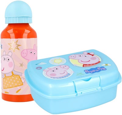 Peppa Gris Matboks og Flaske