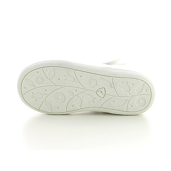 Ballerines crème glacée   Blanches        de               P'tit Bisou premiers pas