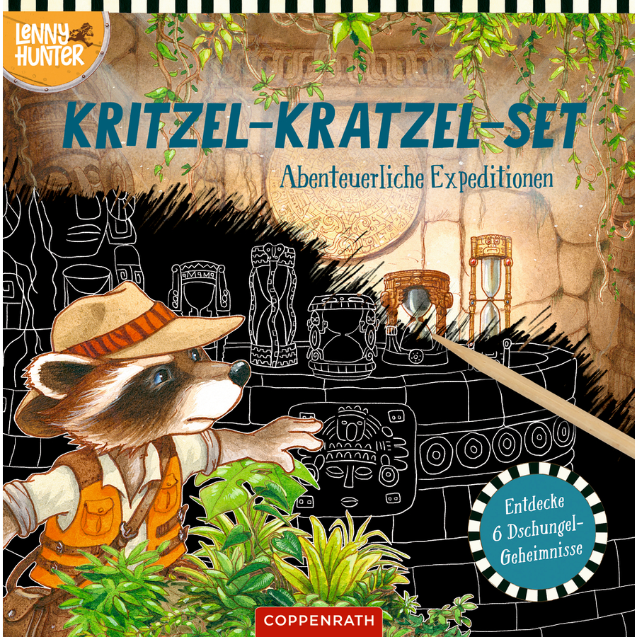 COPPENRATH Lenny Hunter: Kritzel-Kratzel-Set - Abenteuerliche Expedition