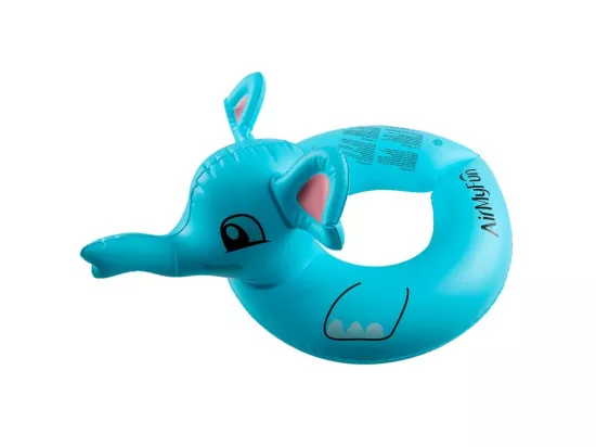 Bouée Gonflable Enfant dès 3ans et + pour Piscine & Plage, Flotteur ø49cm - Éléphant ø49cm
