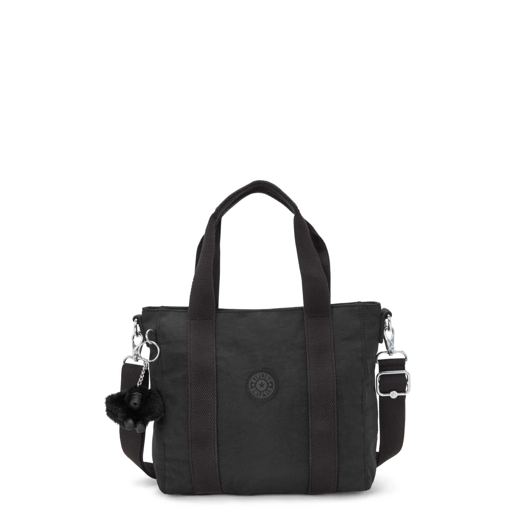 ASSENI MINI Mini fourre-tout avec bandoulière détachable - Black Noir
