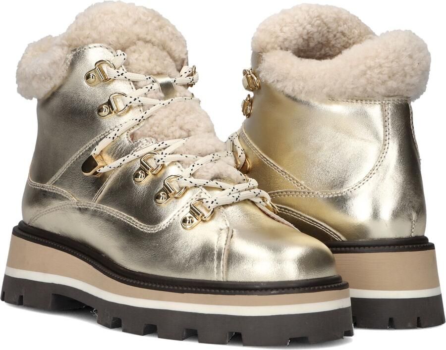 BLASZ Veterboots Dames 264 Maat: 36 Materiaal: Leer Kleur: Goud