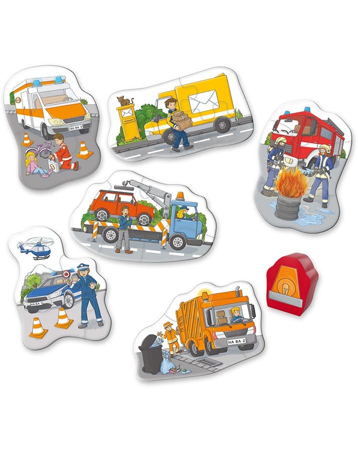 Puzzle IM EINSATZ 6x2-teilig