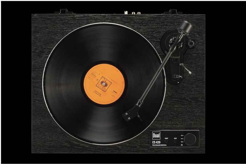 Dual - CS 429 - Volautomatische HiFi-platenspeler - Zwart - MDF