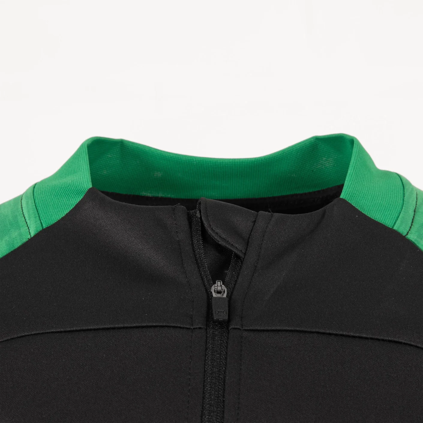 Stanno Bolt Trainingstrui 1/4-Zip Zwart Groen