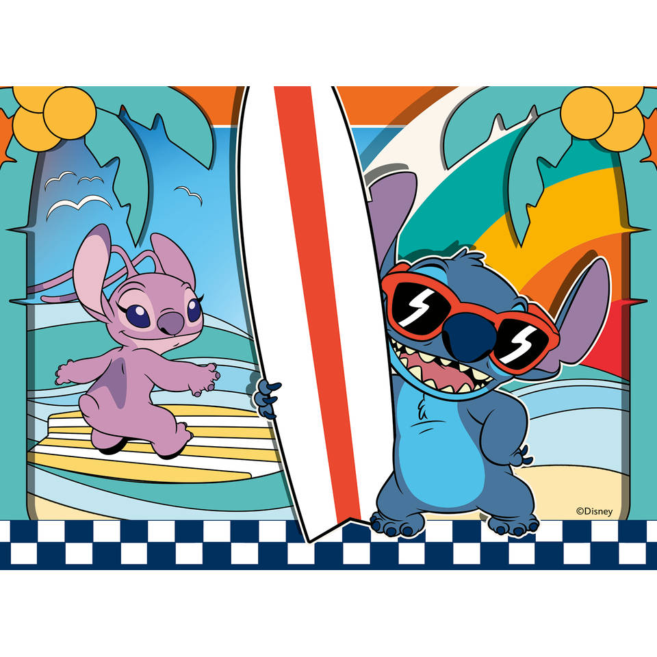 Ravensburger Stitch 4-in-1 puzzelset - 12 + 16 + 20 + 24 stukjes