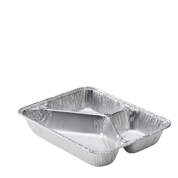 Aluminium 3-vaks schaal 227x177x39mm R819G