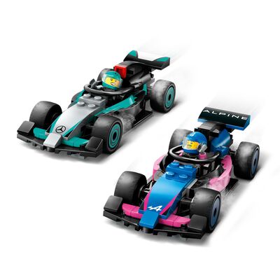 LEGO City 60444 F1-verksted med Mercedes-AMG og Alpine