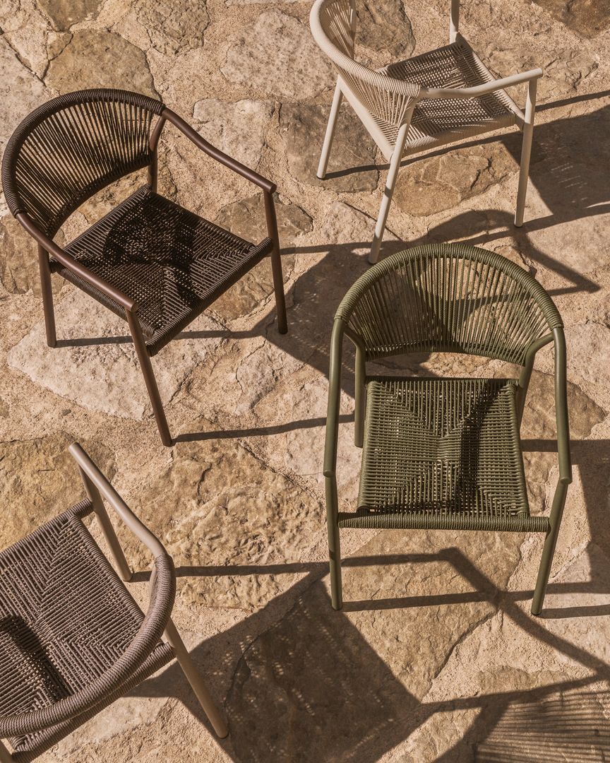 Kave Home   Livadia Tuinstoel