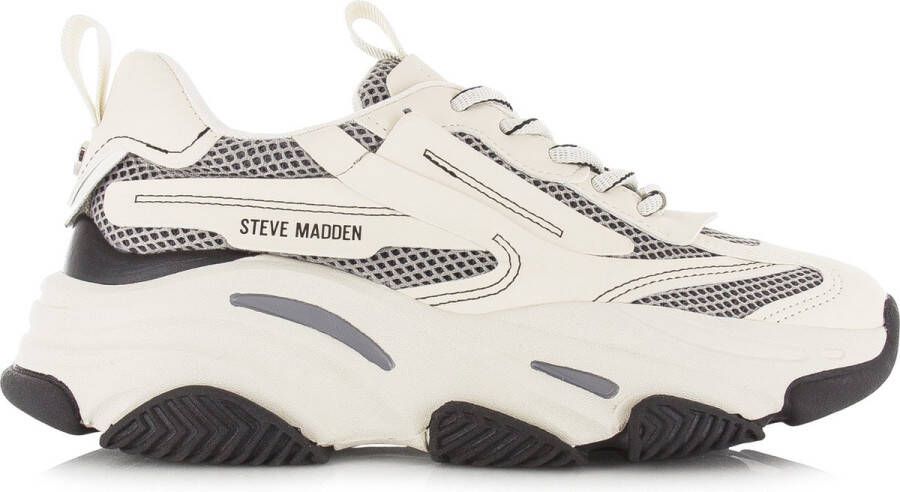 Steve Madden -Possession-E BlackBone-Dames Sneaker-SM19000033-04005