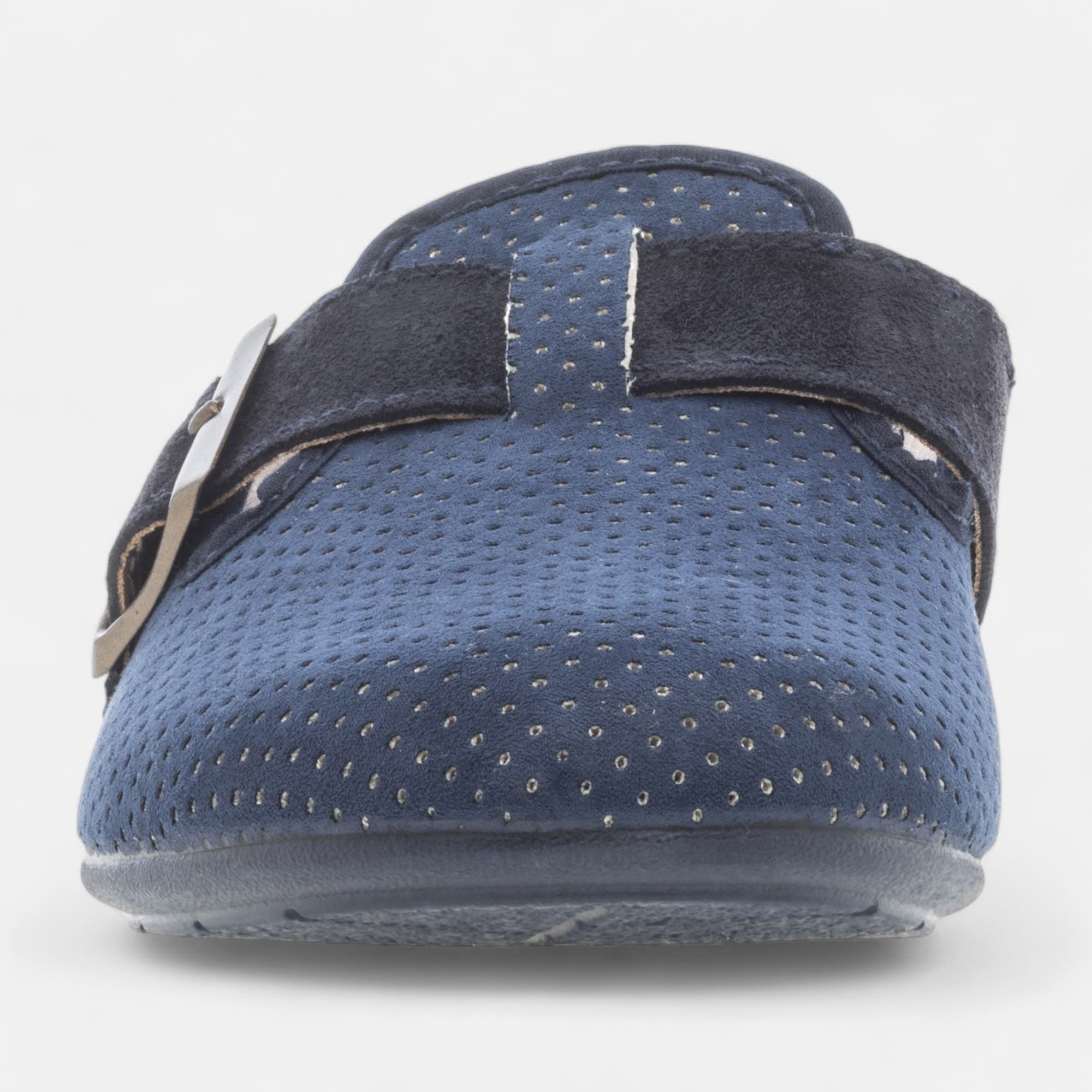 Pantoufles mules Femme bleu marine