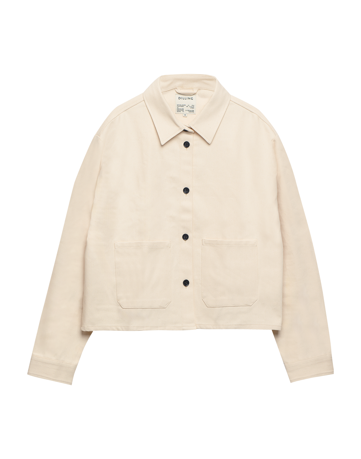 Overshirt van katoen voor dames - Gratis Verzending