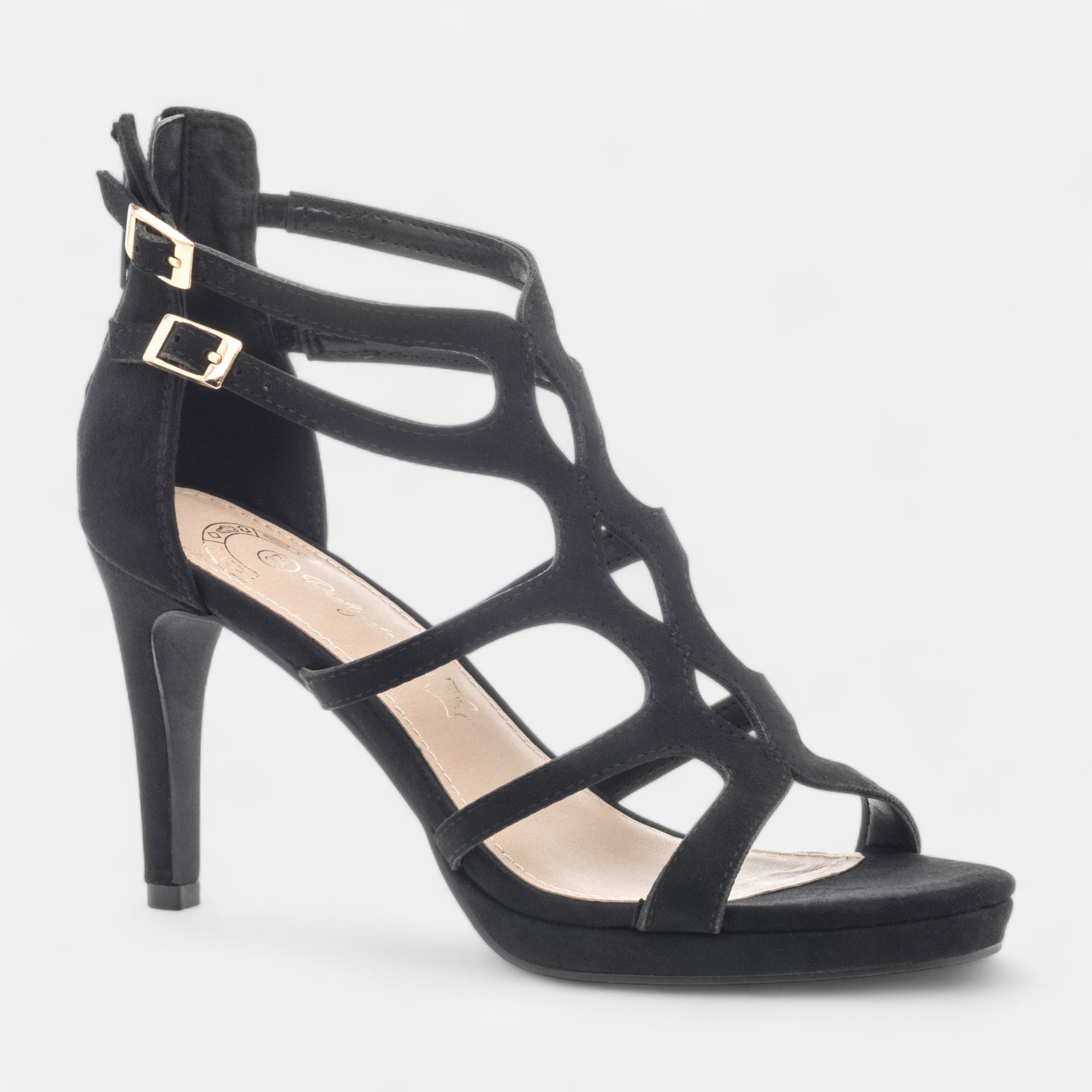 Nu-pieds à talon Femme noir