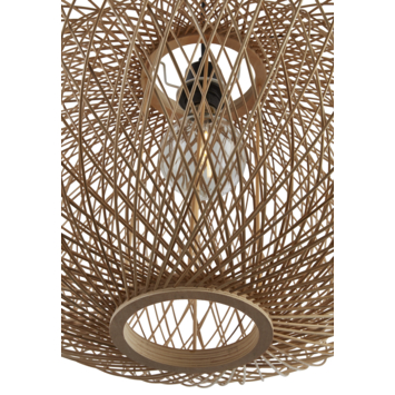 Hanglamp Lenni rotan naturel Ø55x35 cm