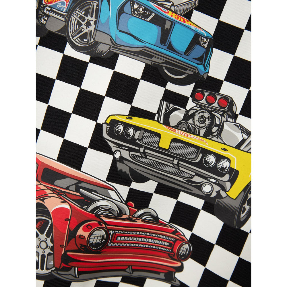 Køb Name It Black Drum Hot Wheels Regular Bluse