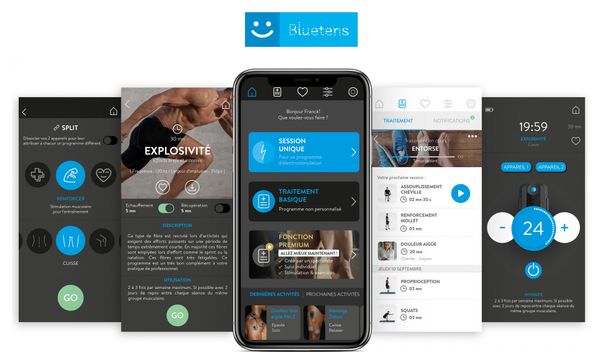 Electrostimulateur Bluetooth Bluetens Duo Sport