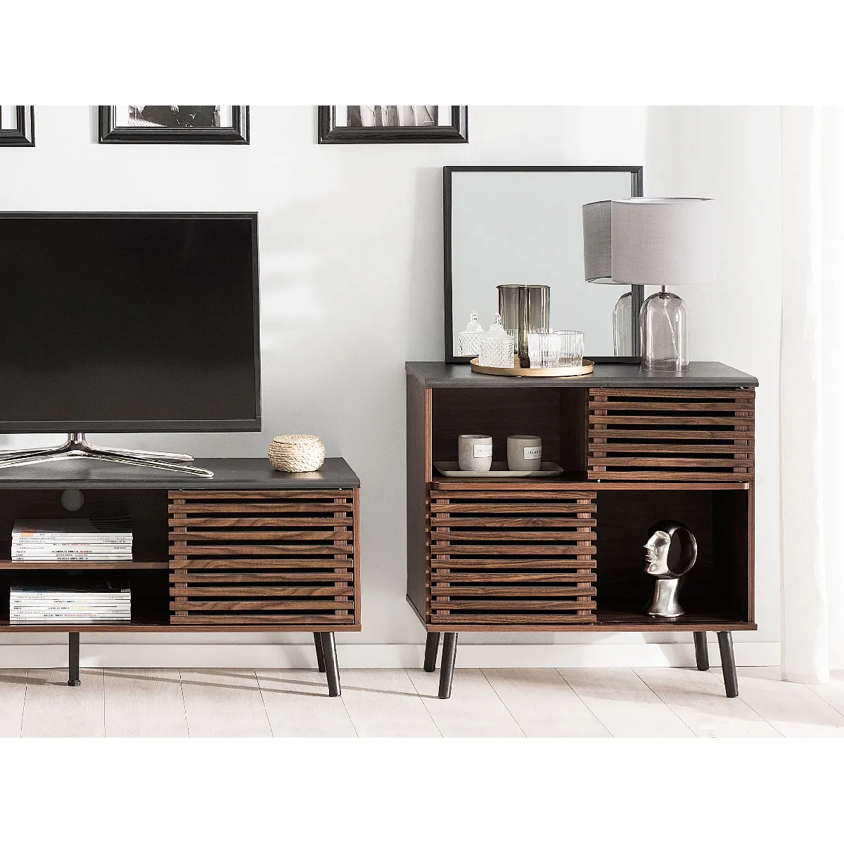 BELIANI PERTH - Bois foncé