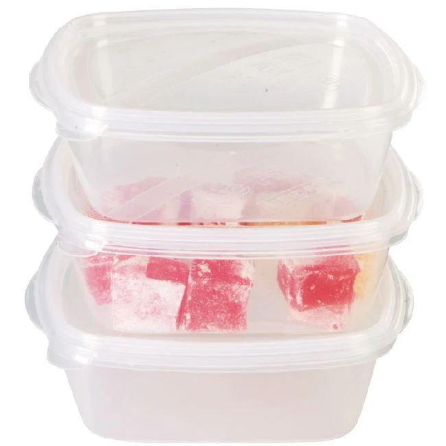 Boîte alimentaire x3