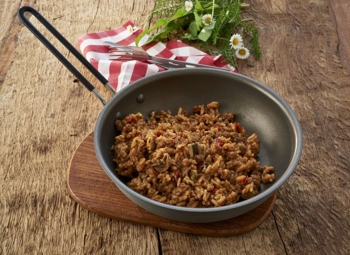 Trek'n Eat Rindfleisch Stroganoff mit Reis