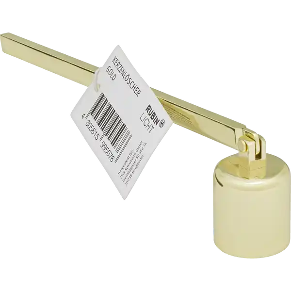 Kerzenlöscher gold