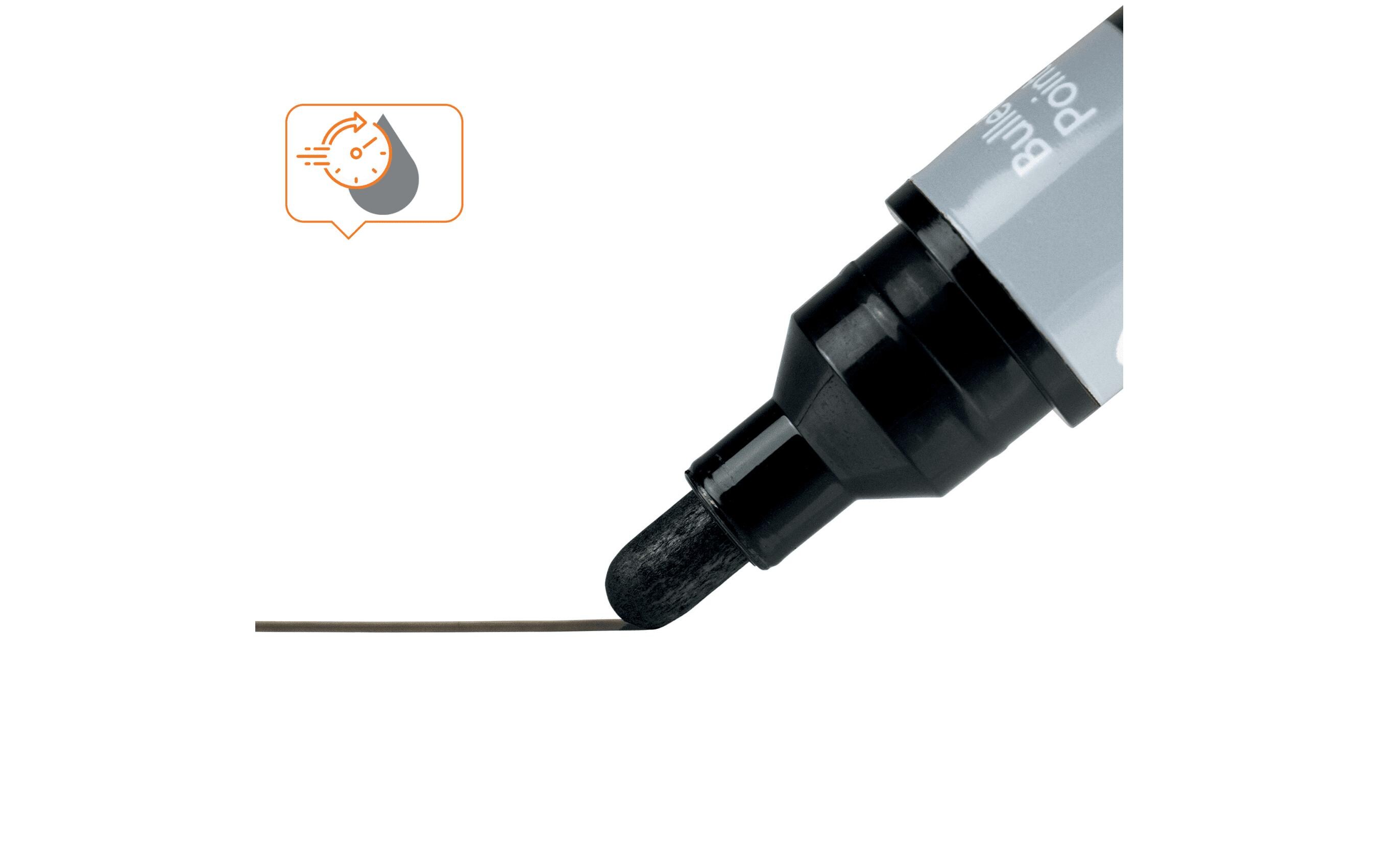 Liquid Ink Boardmarker, trocken abwischbar, 6 Stück3-in-1 Liquid Ink Boardmarker liefern auf Whiteboards, Flipcharts und OHP-Folien ein klares, farbintensives Schriftbild. Packungsinhalt: 6 trocken abwischbare Boardmarker mit 3-mm feiner Standard